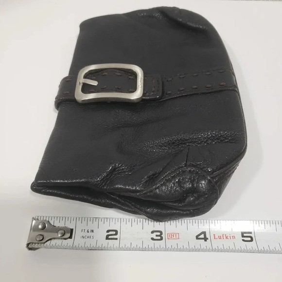 Cole Haan Womans Black  Mini Leather Clutch. - Picture 13 of 13